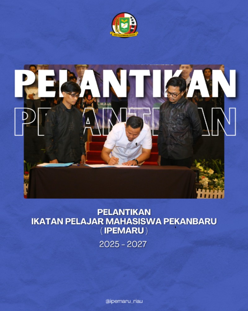 PELANTIKAN PENGURUS IPEMARU PERIODE 2025 - 2027